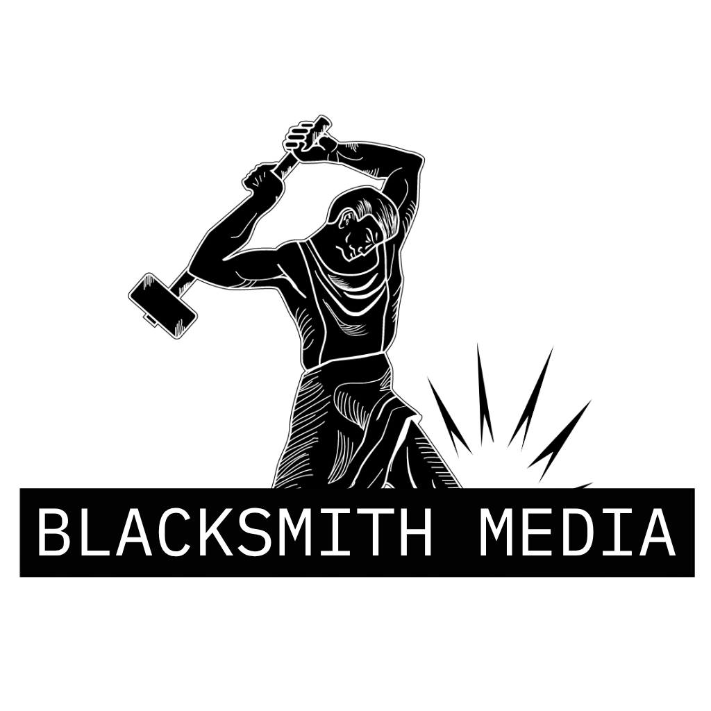 Blacksmith Media web design and branding logo
